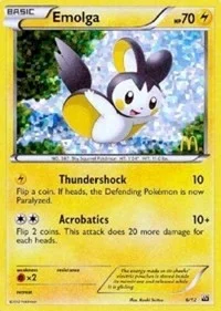 Emolga | 6/12 | 006/012 | Holofoil | McDonald's Promos 2012