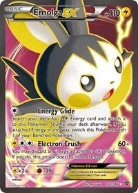 Emolga EX (143 Full Art) | 143/146 | Holofoil | XY Base Set