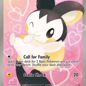 Emolga (Full Art) RC23/RC25 Holofoil Legendary Treasures: Radiant Collection