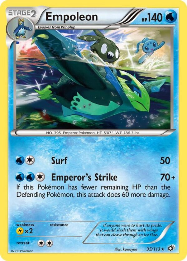 Empoleon 35/113 Normal Legendary Treasures Empoleon 35/113 Normal Legendary Treasures