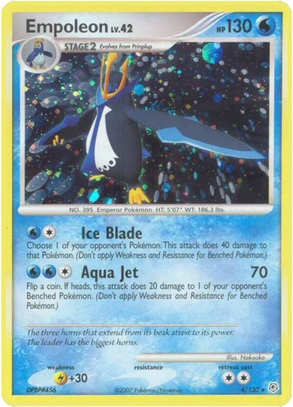 Empoleon 4/130 Holofoil Diamond and Pearl