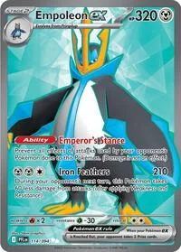 Empoleon ex | 114/094 | Holofoil | ME02: Phantasmal Flames Empoleon ex | 114/094 | Holofoil | ME02: Phantasmal Flames