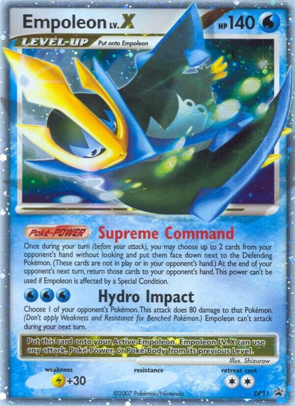 Empoleon LV.X DP11 Holofoil Diamond and Pearl Promos