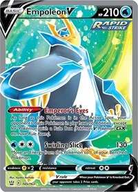 Empoleon V (Full Art) | 145/163 | Holofoil | SWSH05: Battle Styles