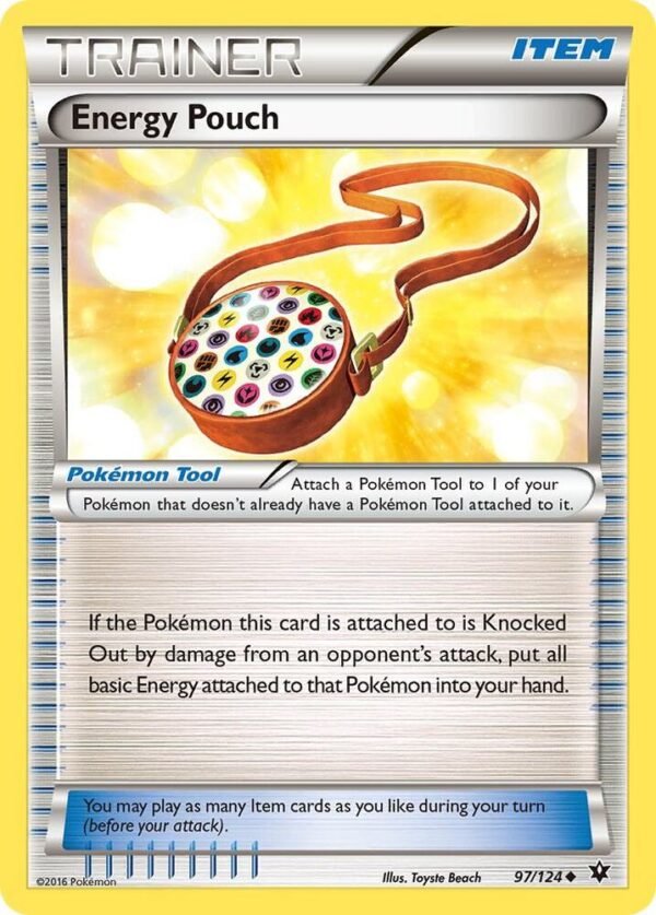 Energy Pouch 97/124 Reverse Holofoil XY – Fates Collide Energy Pouch 97/124 Reverse Holofoil XY – Fates Collide