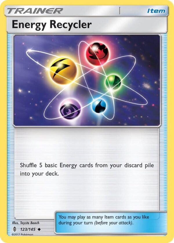 Energy Recycler 123/145 Normal SM – Guardians Rising