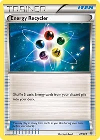 Energy Recycler | 72/98 | Reverse Holofoil | XY - Ancient Origins