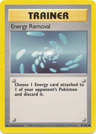 Energy Removal 092/102 Normal Base Set
