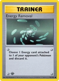 Energy Removal | 092/102 | Unlimited | Base Set (Shadowless)