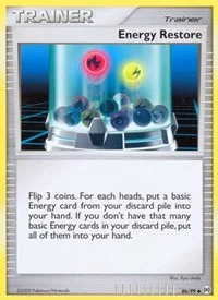 Energy Restore | 86/99 | Reverse Holofoil | Arceus