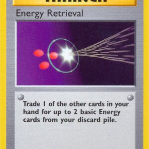 Energy Retrieval 081/102 1st Edition Base Set (Shadowless)