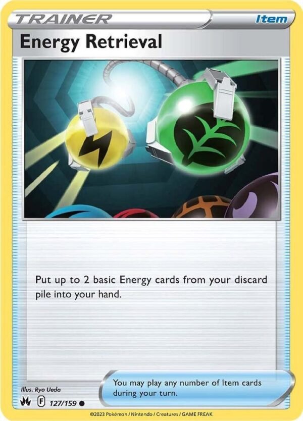 Energy Retrieval 127/159 Normal Crown Zenith Energy Retrieval 127/159 Normal Crown Zenith