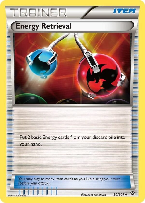 Energy Retrieval 80/101 Reverse Holofoil Plasma Blast