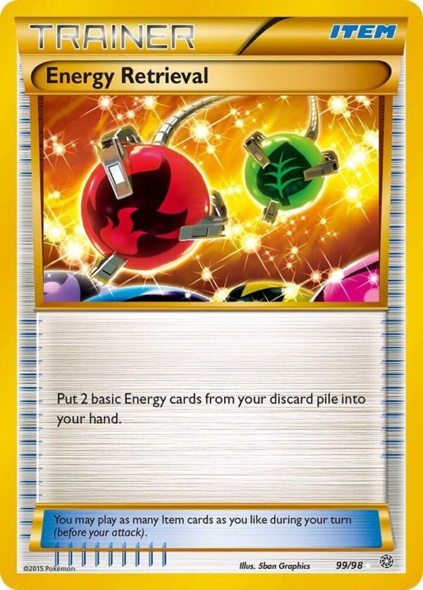 Energy Retrieval 99/98 Holofoil XY – Ancient Origins Energy Retrieval 99/98 Holofoil XY – Ancient Origins