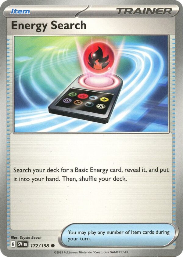 Energy Search 172/198 Normal SV01: Scarlet & Violet Base Set