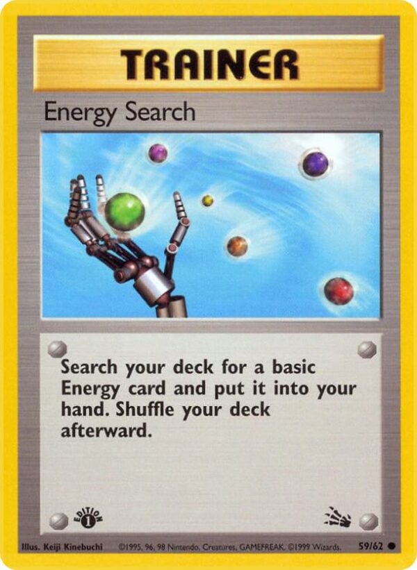 Energy Search 59/62 1st Edition Fossil