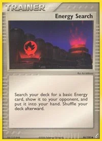 Energy Search | 86/100 | Reverse Holofoil | Crystal Guardians