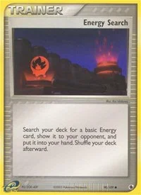 Energy Search | 90/109 | Reverse Holofoil | Ruby and Sapphire