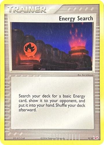 Energy Search (Latias) 9/10 Normal EX Trainer Kit 1: Latias & Latios