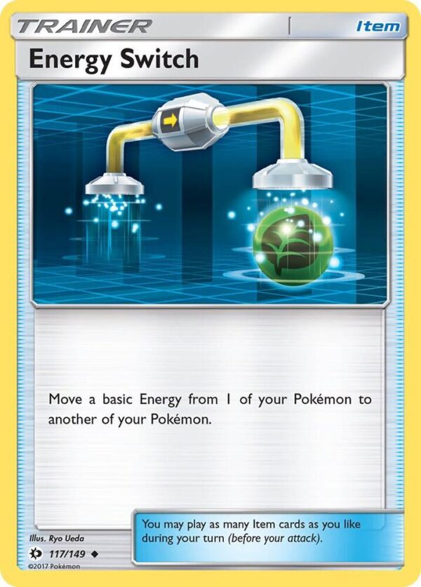 Energy Switch 117/149 Normal SM Base Set Energy Switch 117/149 Normal SM Base Set