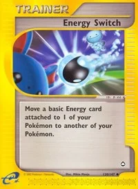 Energy Switch | 120/147 | Reverse Holofoil | Aquapolis