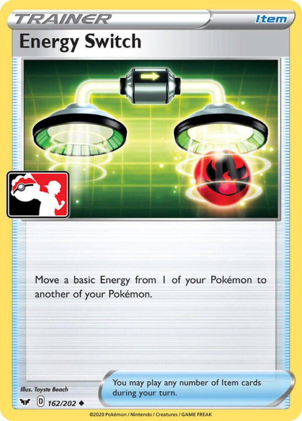 Energy Switch 162/202 Normal Prize Pack Series Cards Energy Switch 162/202 Normal Prize Pack Series Cards