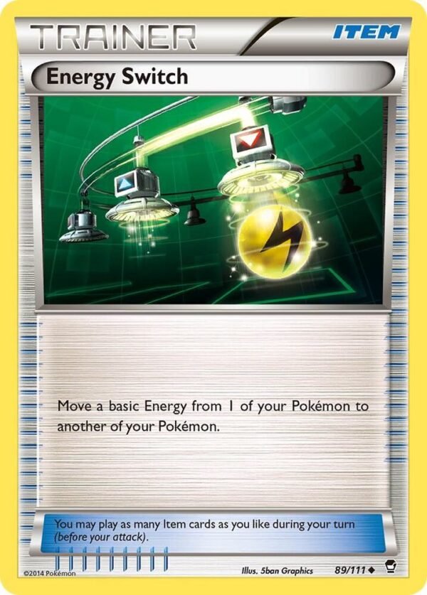 Energy Switch 89/111 Reverse Holofoil XY – Furious Fists Energy Switch 89/111 Reverse Holofoil XY – Furious Fists