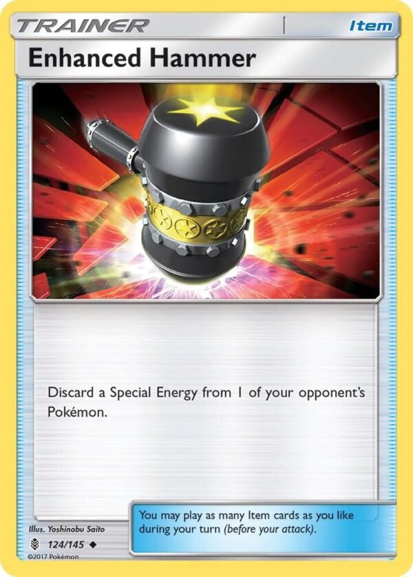 Enhanced Hammer 124/145 Reverse Holofoil SM – Guardians Rising Enhanced Hammer 124/145 Reverse Holofoil SM – Guardians Rising