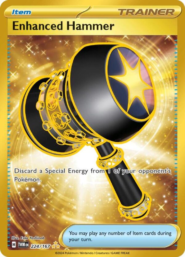 Enhanced Hammer 224/167 Holofoil SV06: Twilight Masquerade Enhanced Hammer 224/167 Holofoil SV06: Twilight Masquerade
