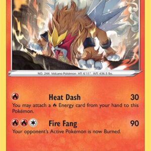 Entei 020/163 Holofoil SWSH05: Battle Styles Entei 020/163 Holofoil SWSH05: Battle Styles