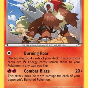 Entei (14) 14/98 Normal XY – Ancient Origins Entei (14) 14/98 Normal XY – Ancient Origins