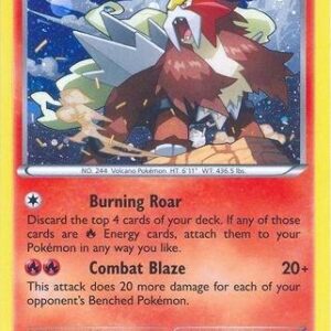 Entei 14/98 (Cosmos Holo) 014/098 Holofoil Blister Exclusives Entei 14/98 (Cosmos Holo) 014/098 Holofoil Blister Exclusives