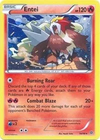 Entei | 14/98 (Cosmos Holo) | 014/098 | Holofoil | Blister Exclusives