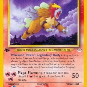 Entei (17) 17/64 1st Edition Neo Revelation