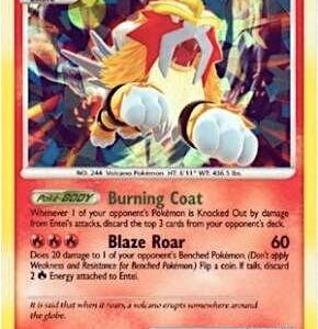 Entei 4/132 (Cracked Ice Holo) 004/132 Holofoil Miscellaneous Cards & Products Entei 4/132 (Cracked Ice Holo) 004/132 Holofoil Miscellaneous Cards & Products