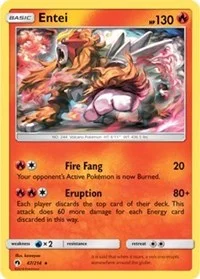 Entei | 47/214 (SM Lost Thunder) | 047/214 | Holofoil | Deck Exclusives