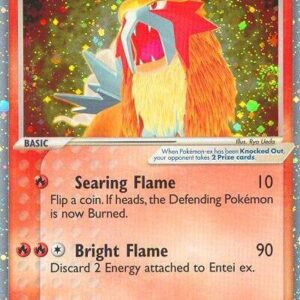 Entei ex 91/95 Holofoil Team Magma vs Team Aqua Entei ex 91/95 Holofoil Team Magma vs Team Aqua