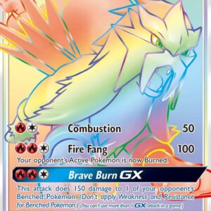 Entei GX (Secret) 74/73 Holofoil Shining Legends