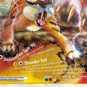 Entei & Raikou Legend (bottom) 91/95 Holofoil Unleashed Entei & Raikou Legend (bottom) 91/95 Holofoil Unleashed
