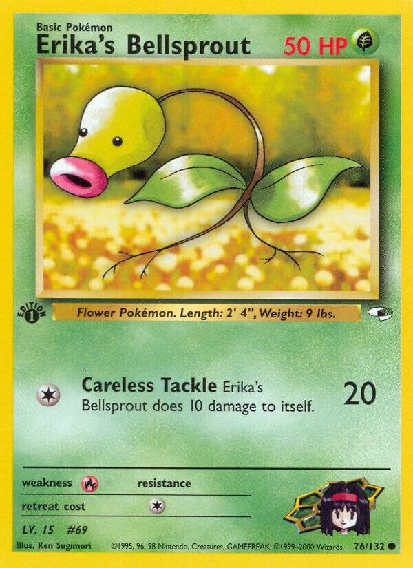 Erika’s Bellsprout (76) 076/132 Unlimited Gym Heroes