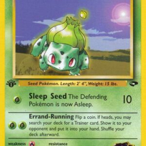 Erika’s Bulbasaur 039/132 1st Edition Gym Challenge