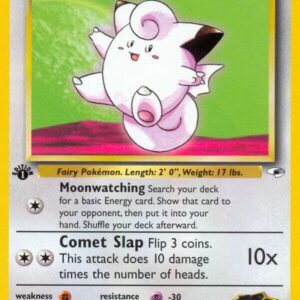 Erika’s Clefairy 025/132 1st Edition Gym Heroes