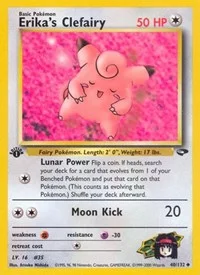 Erika's Clefairy | 040/132 | Unlimited | Gym Challenge