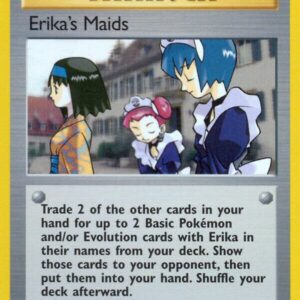 Erika’s Maids 109/132 1st Edition Gym Heroes