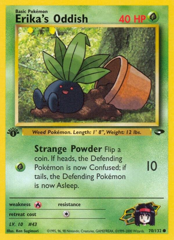 Erika’s Oddish 070/132 Unlimited Gym Challenge
