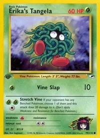 Erika's Tangela | 079/132 | 1st Edition | Gym Heroes