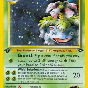 Erika’s Venusaur 004/132 Unlimited Holofoil Gym Challenge