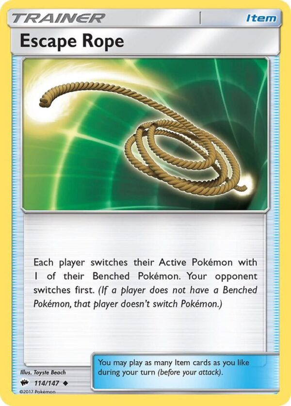 Escape Rope 114/147 Normal SM – Burning Shadows Escape Rope 114/147 Normal SM – Burning Shadows