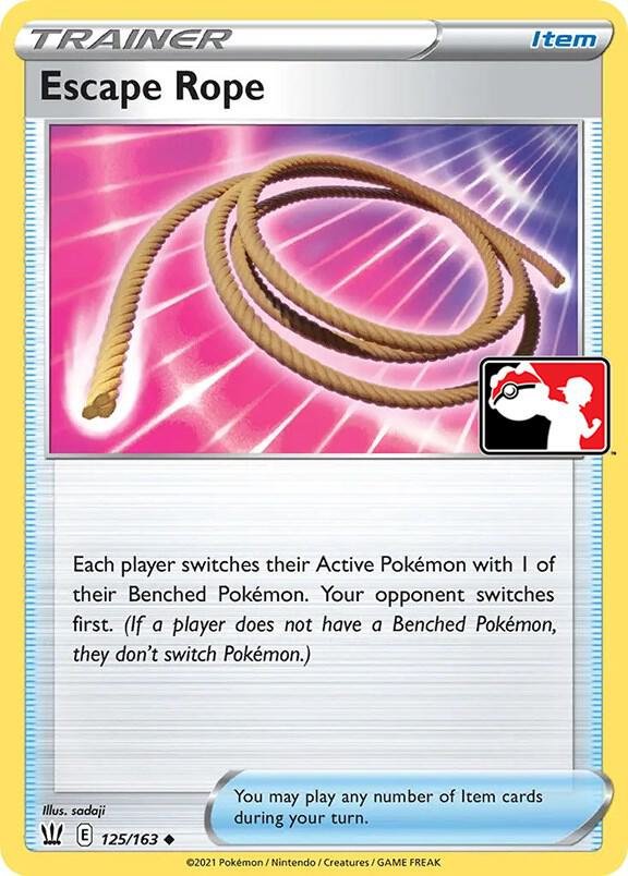 Escape Rope 125/163 Holofoil Prize Pack Series Cards
