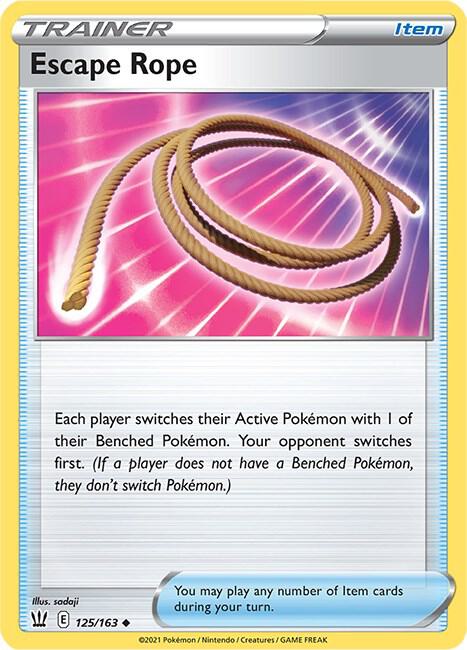 Escape Rope 125/163 Normal SWSH05: Battle Styles